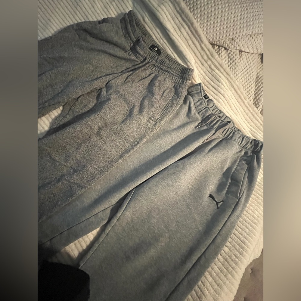 Puma and H&M Gray PJ Pant Set - Picture 3 of 8